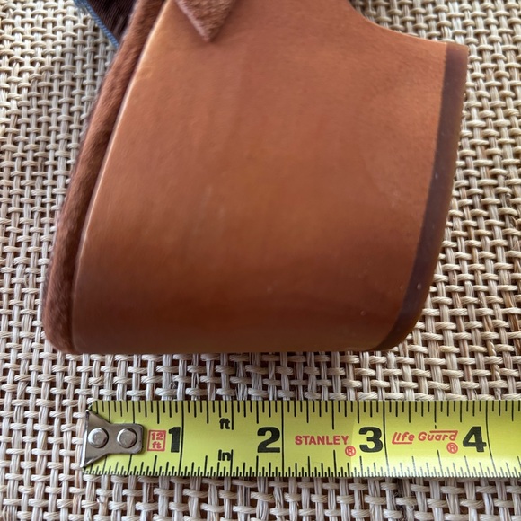 Kurt Geiger London Mayfair Denim Clog is a Colorful Platform Shoe. Size 9.5 - Picture 15 of 15